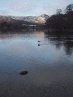 lake district in winter